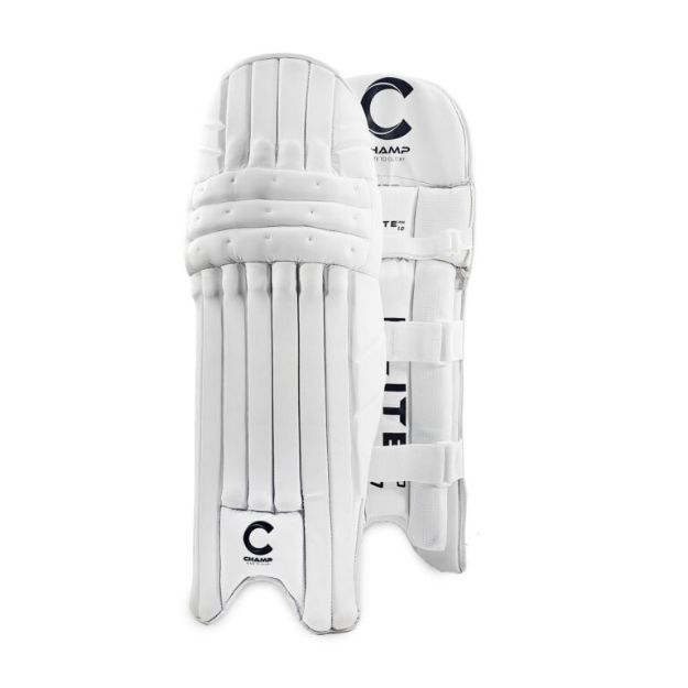 Picture of Champ Elite Pro 1.0 – Light Weight – Batting Leg Guard – Black and White