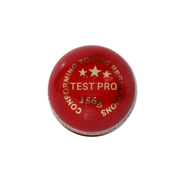 Picture of Champ Test Pro Cricket Ball 156g - Red