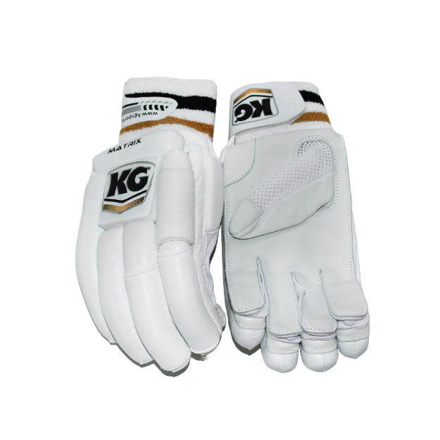 Picture of KG MATRIX Batting Gloves 2023 – White Gold
