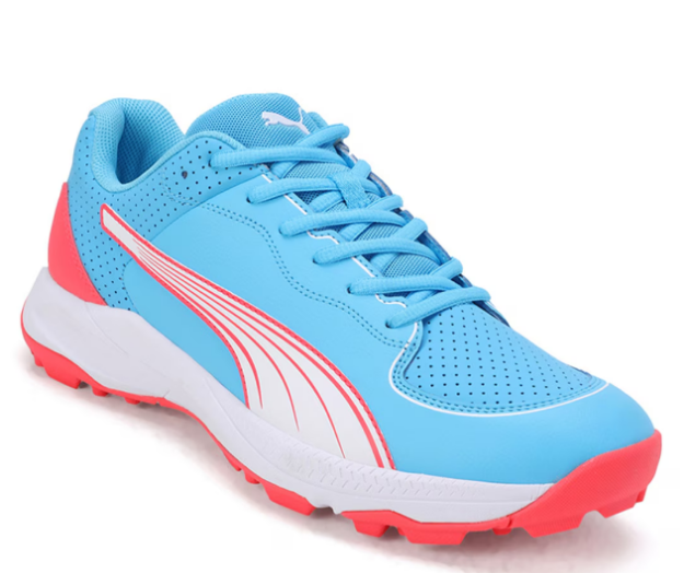 Picture of Puma 24 FH Rubber Luminous Blue- Rubber Cricket Shoes