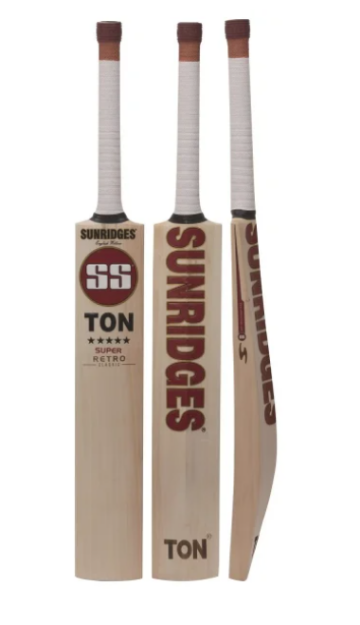 Picture of SS RETRO SUPER English Willow Cricket Bat - Size 5