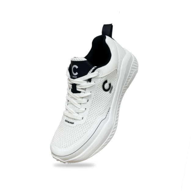 Picture of Champ C500 Senior Rubber – Cricket Shoes – White and Black