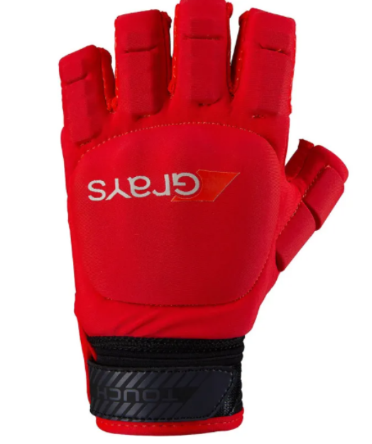 Picture of Grays Hockey Touch Glove - Right Hand - Florescent Red