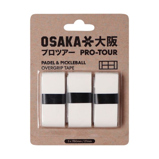 Picture of Osaka White Overgrip - 3 Pack