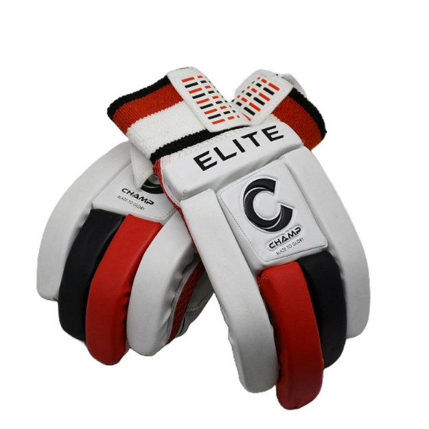 Picture of Champ Elite Junior Batting Gloves - Red