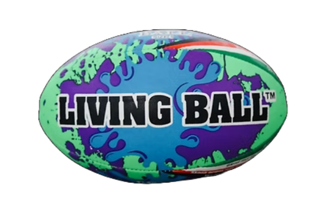 Picture of Living Ball Neon Rugby Ball - Size 5
