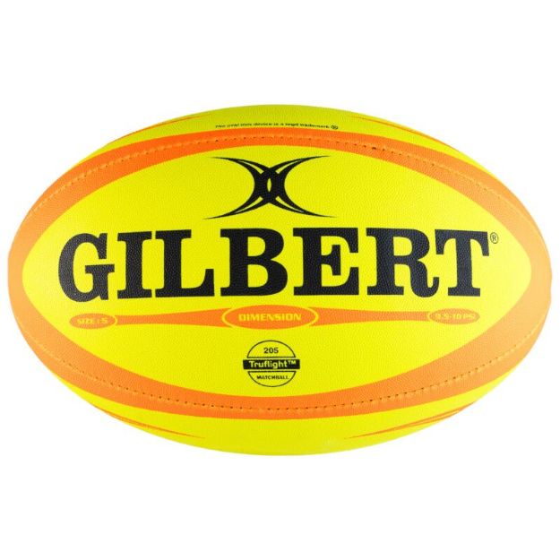 Picture of Gilbert Rugby Dimension Match Rugby Ball