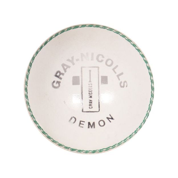 Picture of Gray-Nicolls Demon 2 Pc Cricket Ball - White