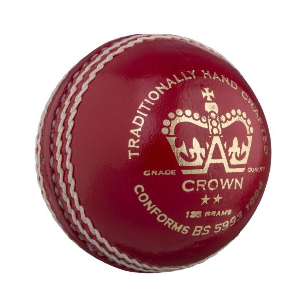 Picture of Gray-Nicolls Royal Crown 2-piece Cricket Ball - Red
