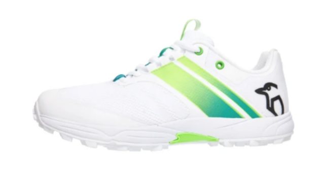 Picture of Kookaburra Pro 2.0 Rubber Cricket Shoes – Green and White