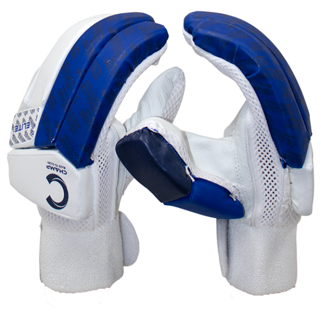 Picture of Champ Junior Elite Batting Gloves – Royal Blue and White