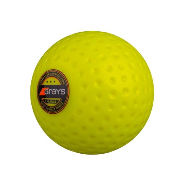 Picture of Grays Hockey X-Large Fluo Yellow Ball