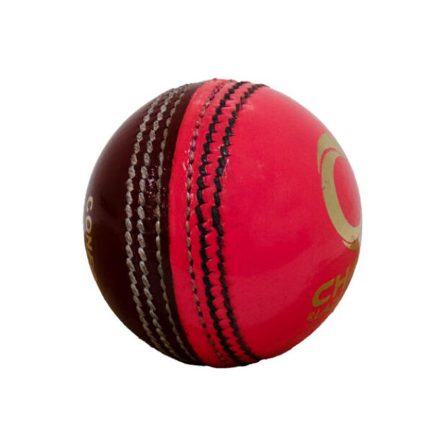 Picture of Champ Elite 3 star 135g Cricket Ball – 2pc Red and Pink
